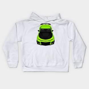 camaro zl1 1le lime Kids Hoodie